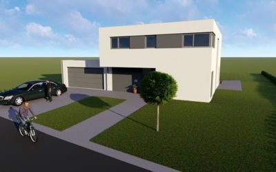 Neubau eines Wohnhauses in Idenheim