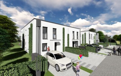 Neubau zweier Doppelhaushälften in Bitburg-Masholder