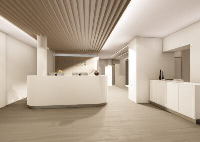 Einbau Augenzentrum in Büroräume in Wittlich